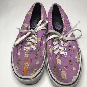 Van's Unisex Purple Doggy Sneakers 6M/7.5